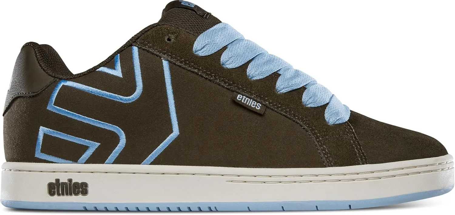 Etnies Men's Low-Top Sneakers Skate Shoe, Brown Blue, 5.5