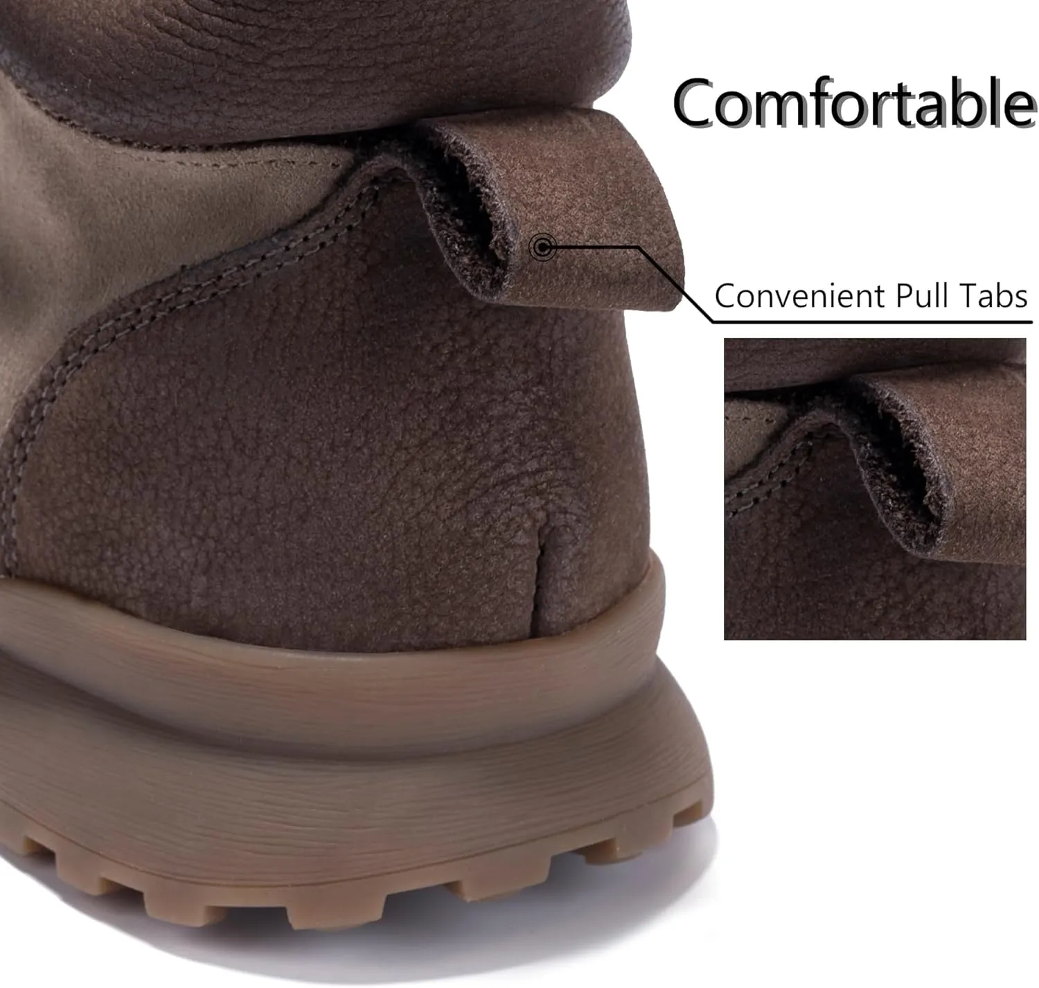 Fashion Sneakers for Women, Lace Up Walking Shoes Genuine Leather Patchwork, High Top Oxford Rubber Comfortable Durable Non-Slip Men Unisex