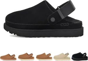 Fashion Women's Clogs Slippers Casual Non Slip Sandals Adjustable Comfort Clogs Sandals Women's Mules and Clogs Warm Outdoor Indoor Use