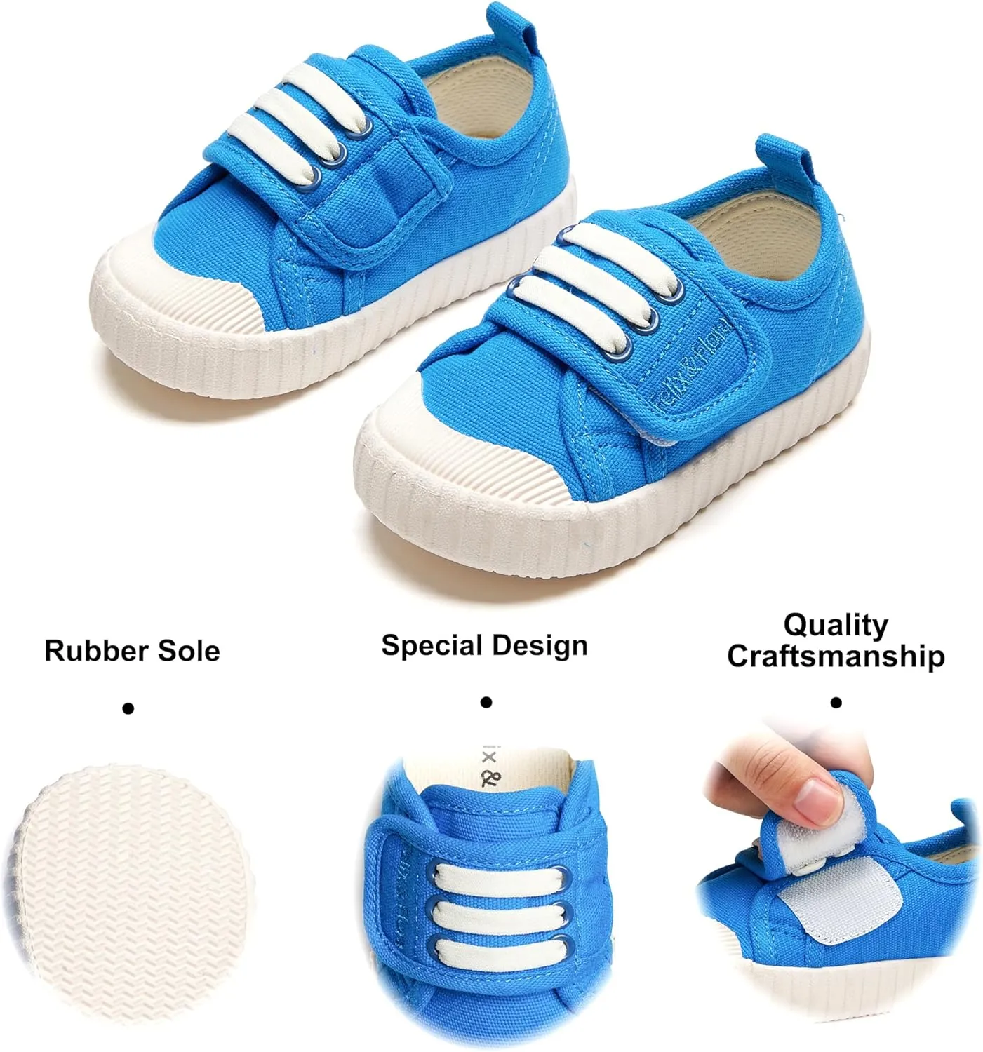 Felix & Flora Toddler/Little Kid Girls Running Shoes Sports Sneakers Princess Casual Glitter Shoes.