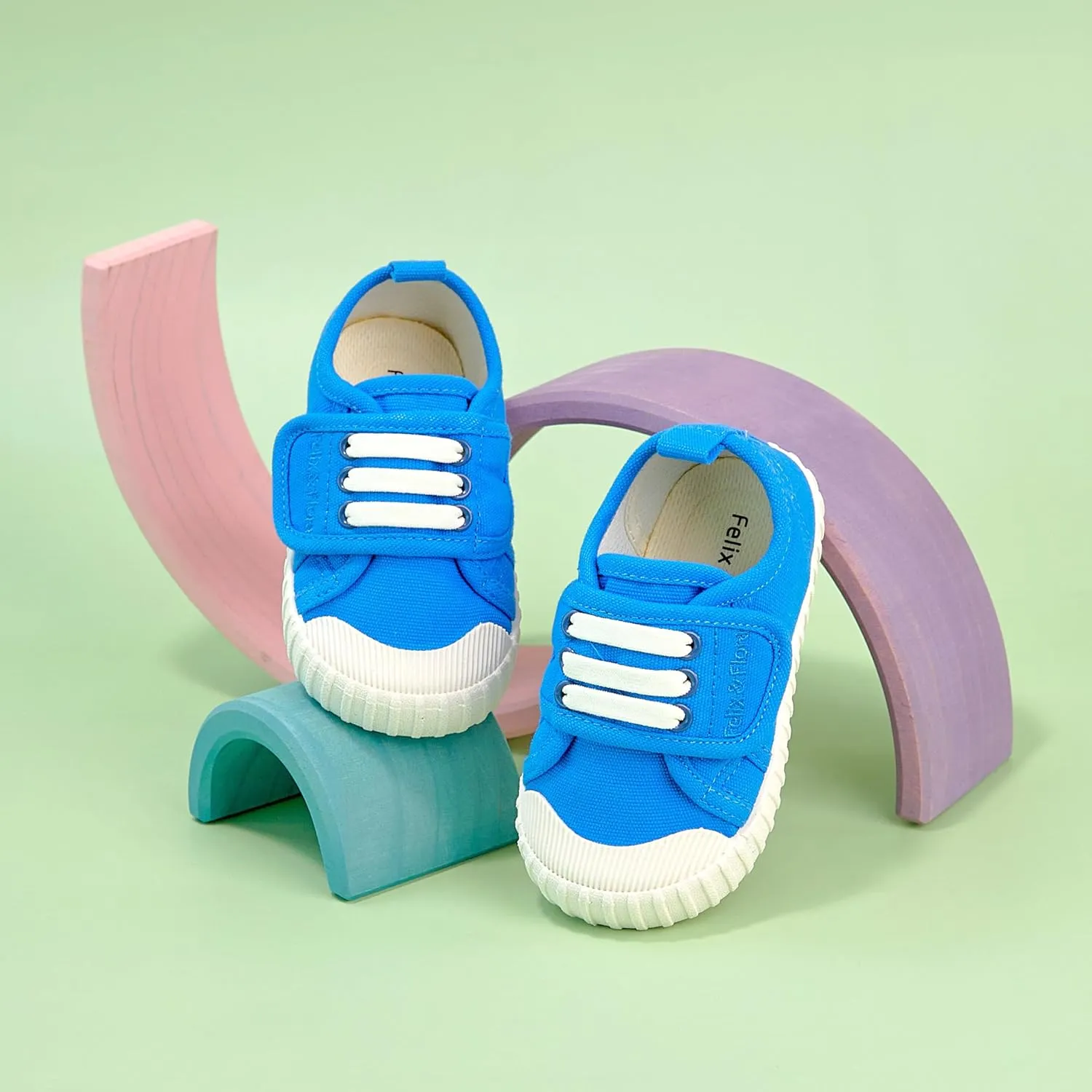 Felix & Flora Toddler/Little Kid Girls Running Shoes Sports Sneakers Princess Casual Glitter Shoes.