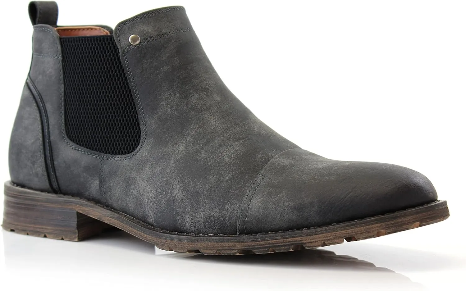 Ferro Aldo Sterling MFA606325 Mens Casual Chelsea Slip on Ankle Boots