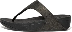 FitFlop Women's Lulu Crystal Feather Original Fit Toe-Post Wedge Sandal
