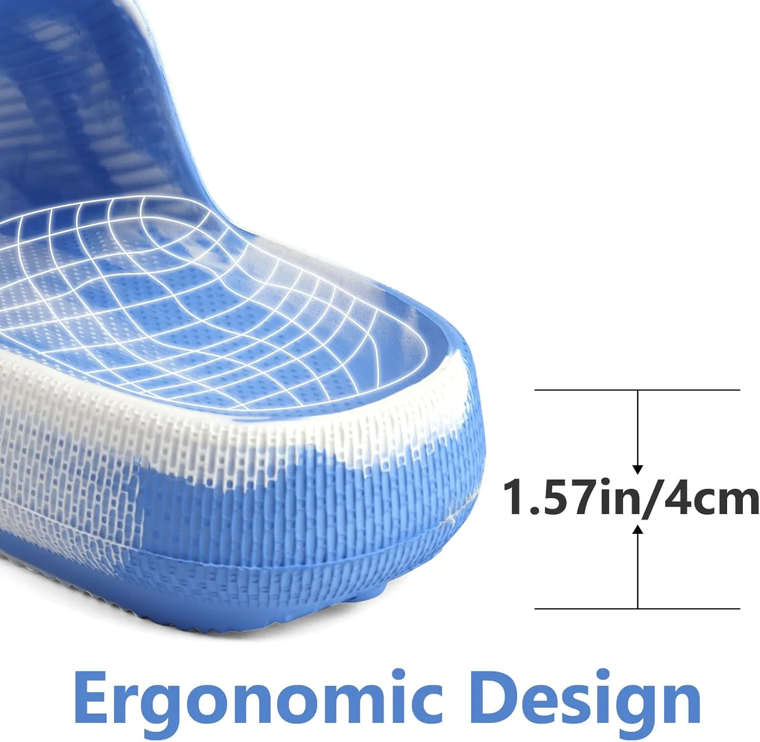 FJWYSANGU Kids Cloud Slides丨Boys Girls Bathroom Shower Sandals丨Open Toe Thick Sole Slip on Slippers丨Summer Non-slip Beach Pool Shoes