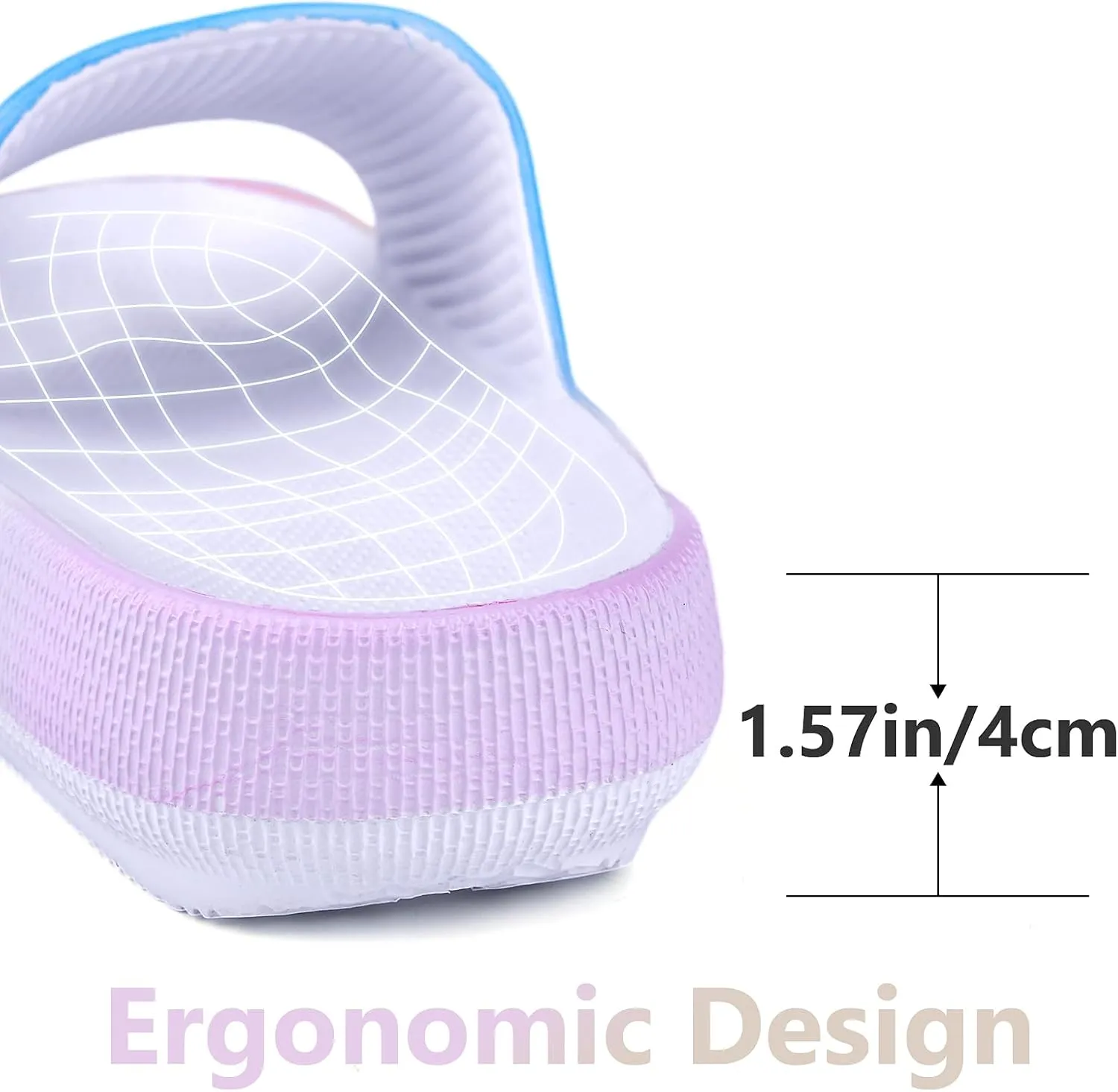 FJWYSANGU Kids Cloud Slides丨Boys Girls Bathroom Shower Sandals丨Open Toe Thick Sole Slip on Slippers丨Summer Non-slip Beach Pool Shoes