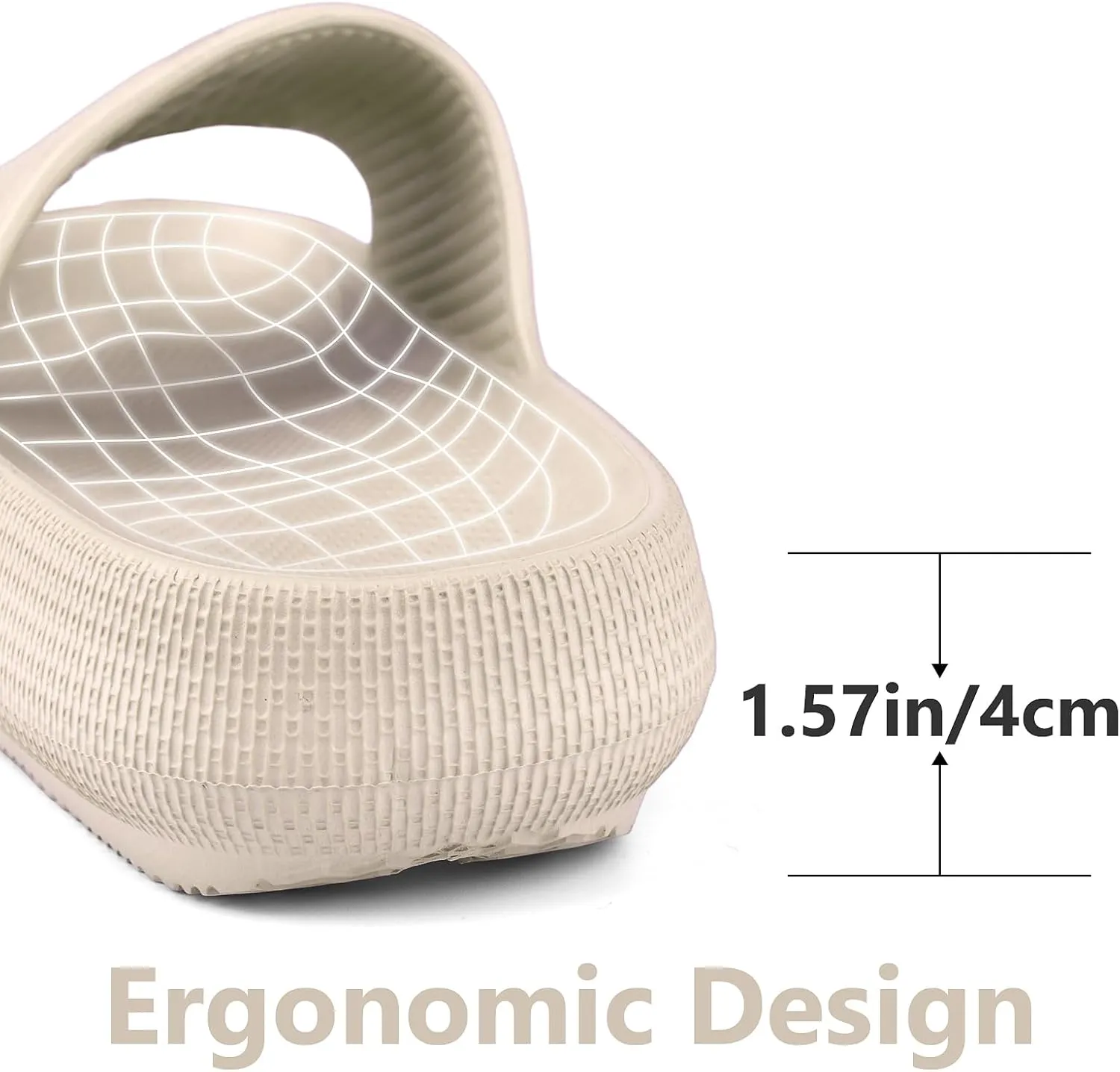 FJWYSANGU Kids Cloud Slides丨Boys Girls Bathroom Shower Sandals丨Open Toe Thick Sole Slip on Slippers丨Summer Non-slip Beach Pool Shoes