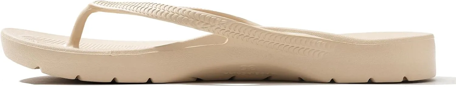 Flip Flops for Women with Arch Support Comfortable Recovery Slide Sandals Slip Resistant Shower Shoes Walking Thong Sandals Lightweight and Soft Footbed Slides Flip Flops