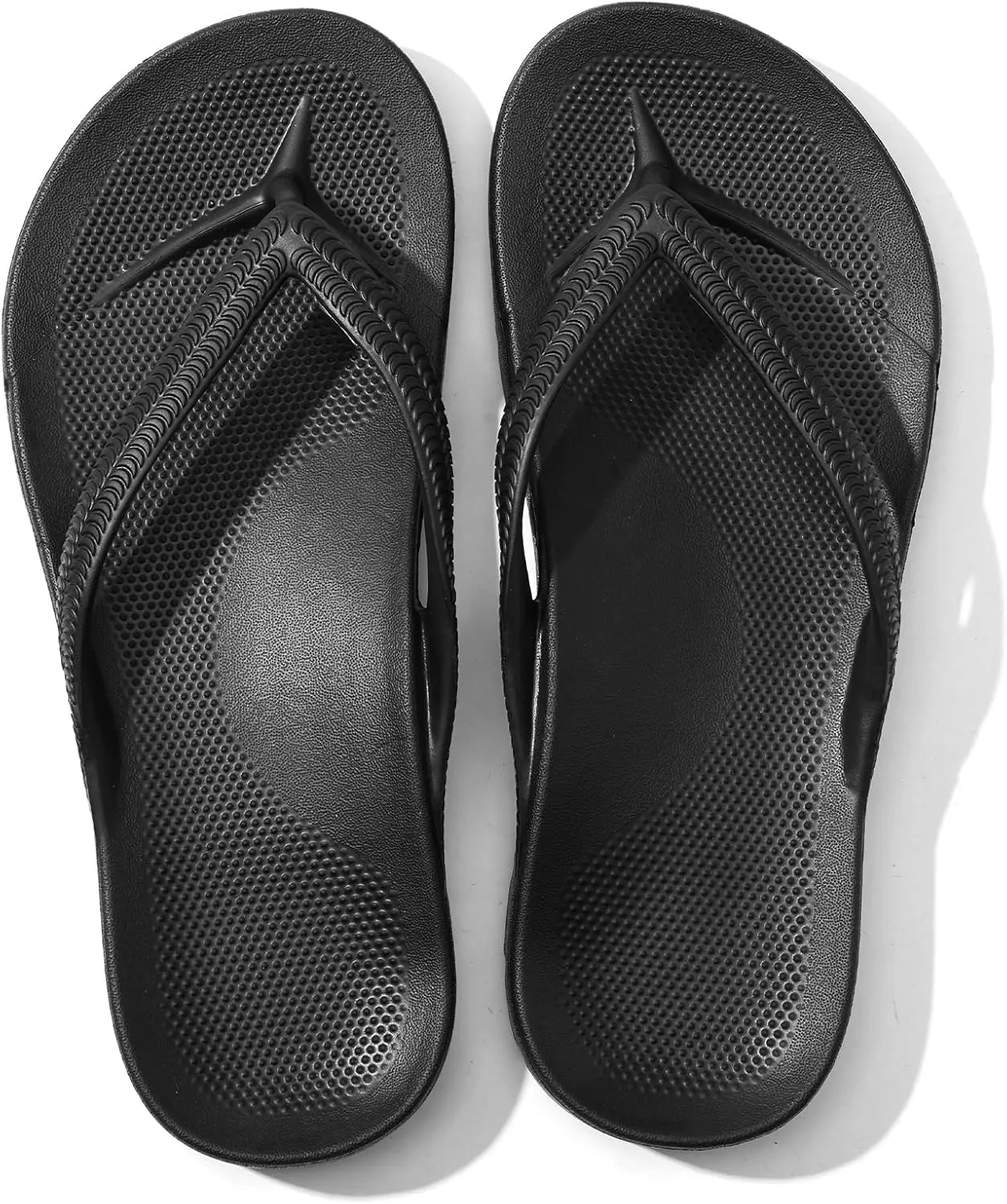 Flip Flops for Women with Arch Support Comfortable Recovery Slide Sandals Slip Resistant Shower Shoes Walking Thong Sandals Lightweight and Soft Footbed Slides Flip Flops