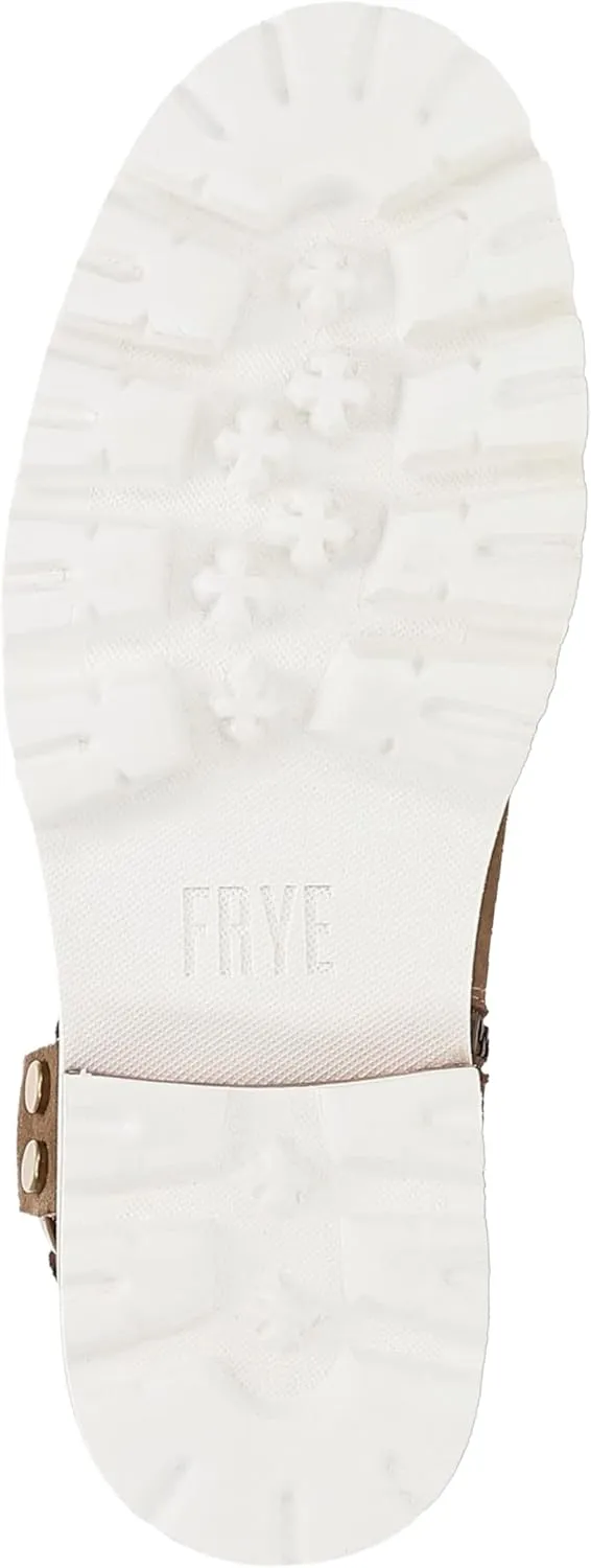 Frye Olivia Harness Short Boots for Women - Soft Leather & Suede, Chunky Heel, EVA Outsole, Versatile Colors