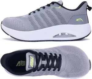 GANNOU Wide Toe Box Shoes for Men Arch Support Walking Shoes Plantar Fasciitis Orthotic Tennis Sneakers