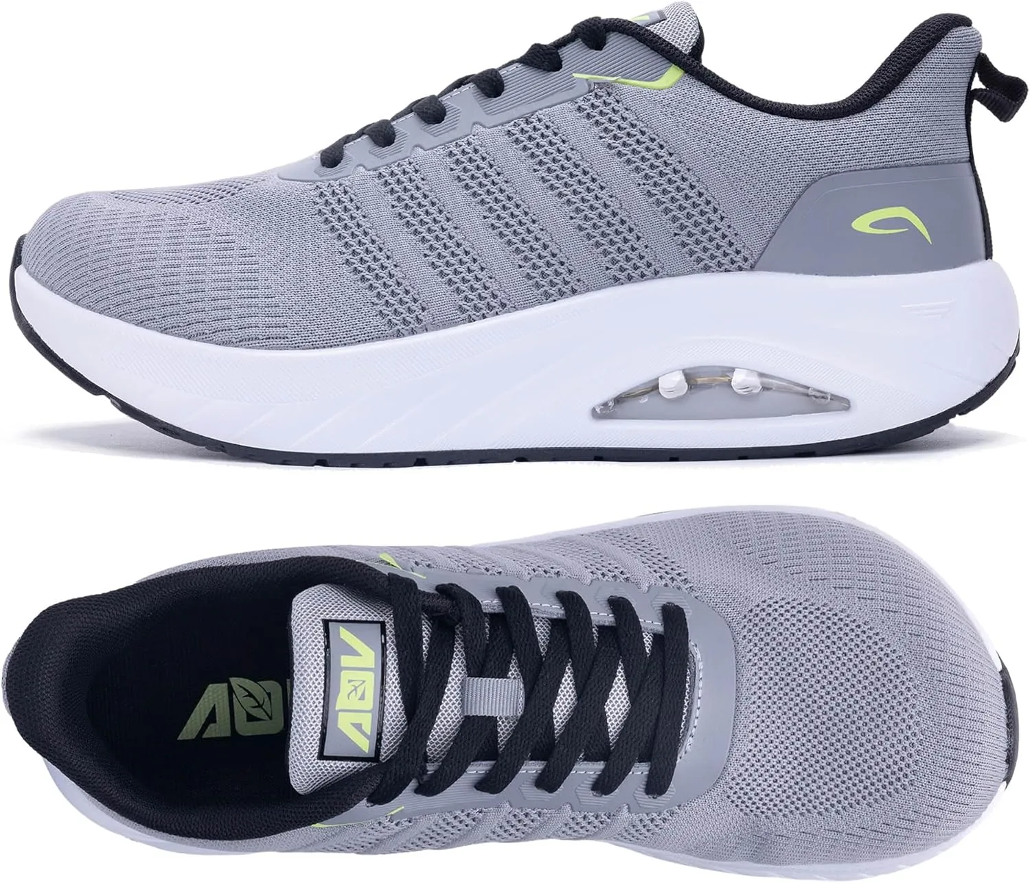 GANNOU Wide Toe Box Shoes for Men Arch Support Walking Shoes Plantar Fasciitis Orthotic Tennis Sneakers