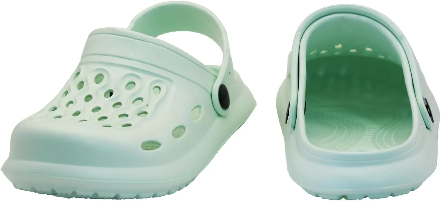 Garden Clogs for Women and Men, Slip On Mules Sandals Classic Slippers Outside Home Casual Wear Non-Slip Air Cushion Thick Bottom Sliders Shoes