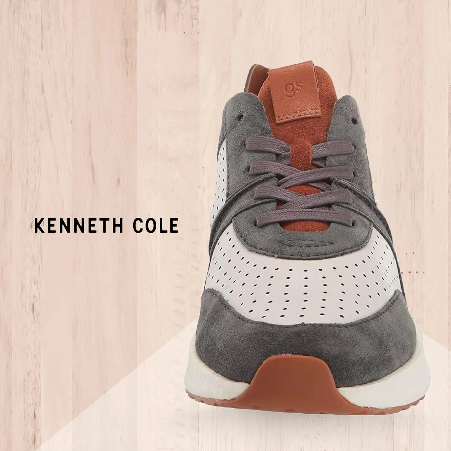 Gentle Souls by Kenneth Cole Men's Laurence Jogger Sneaker Cushioned for All-Day Comfort, Built-in Arch Support