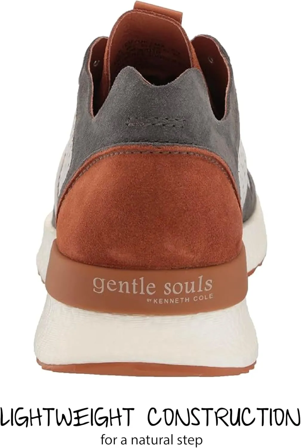 Gentle Souls by Kenneth Cole Men's Laurence Jogger Sneaker Cushioned for All-Day Comfort, Built-in Arch Support