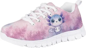 Girls Running Shoes Cute Kids Athletic Shoes Cartoon Animals Sneakers