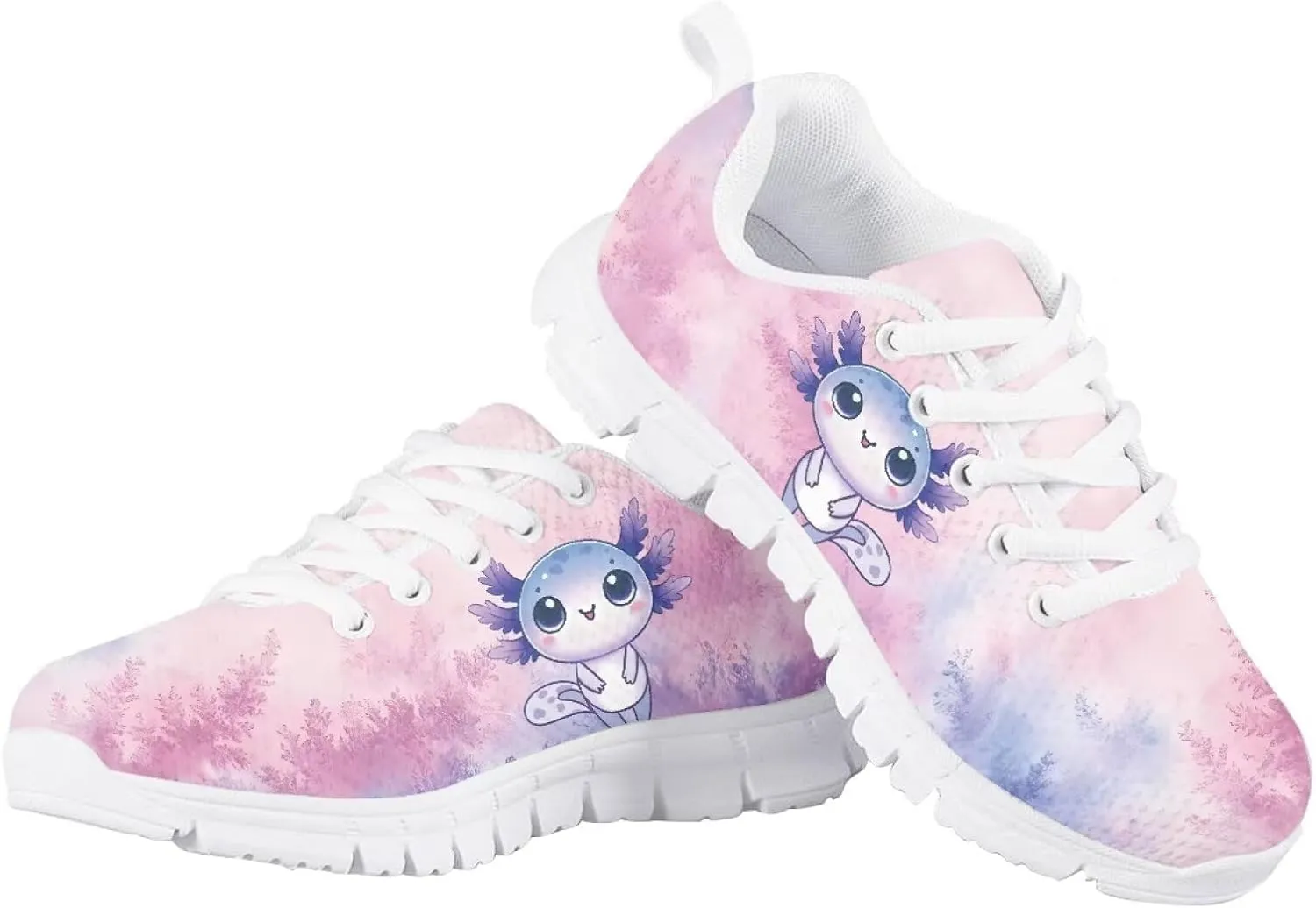 Girls Running Shoes Cute Kids Athletic Shoes Cartoon Animals Sneakers