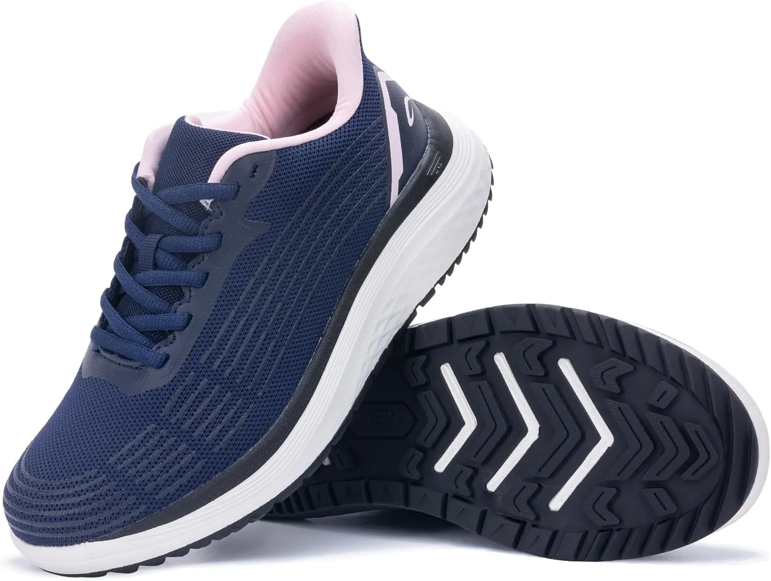 GOOBON Womens Walking Shoes Arch Support Plantar Fasciitis Sneakers Orthotic Tennis Shoes