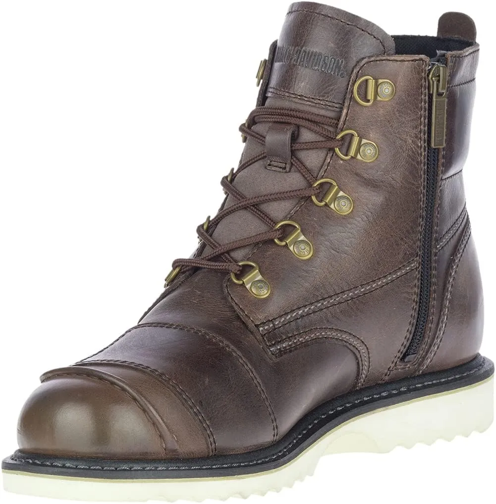 Harley-Davidson Men's Hagerman 5-Inch Brown Motorcycle Riding Boots