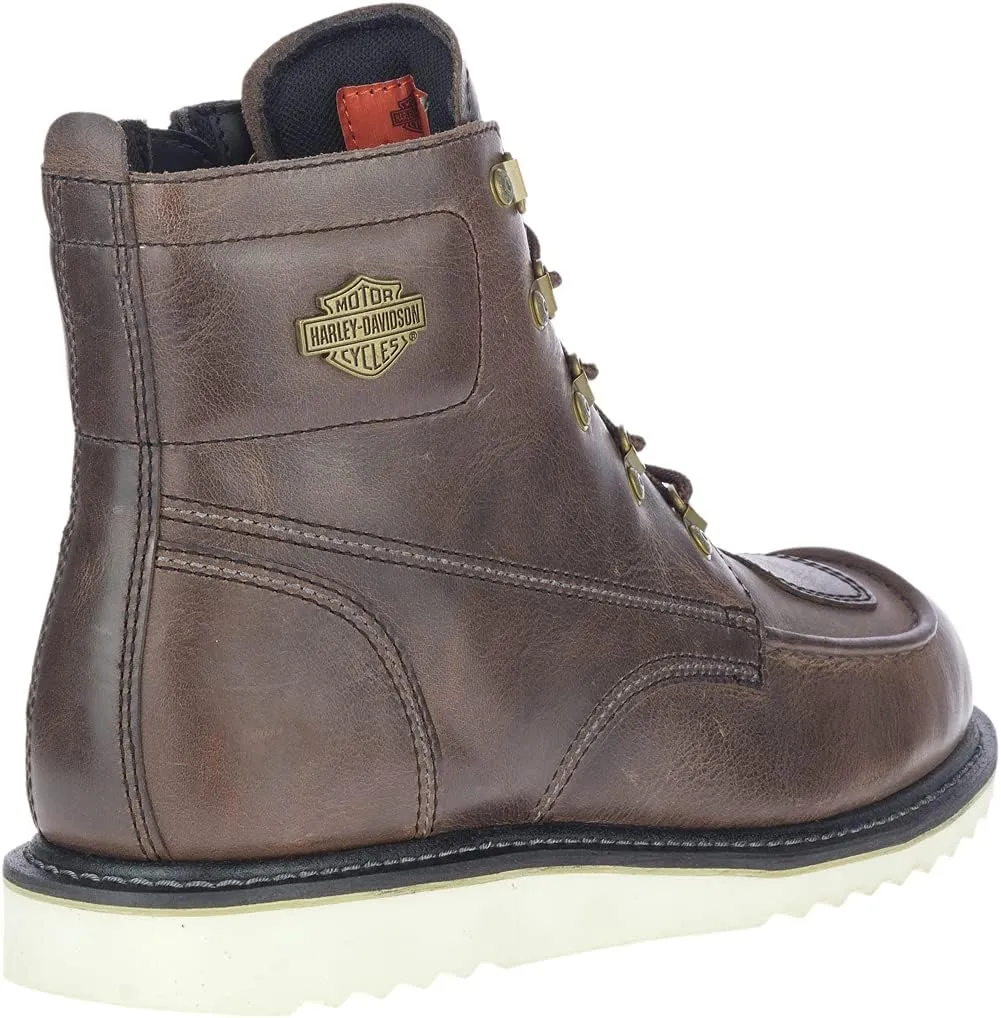 Harley-Davidson Men's Hagerman 5-Inch Brown Motorcycle Riding Boots