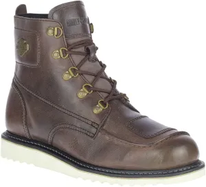 Harley-Davidson Men's Hagerman 5-Inch Brown Motorcycle Riding Boots