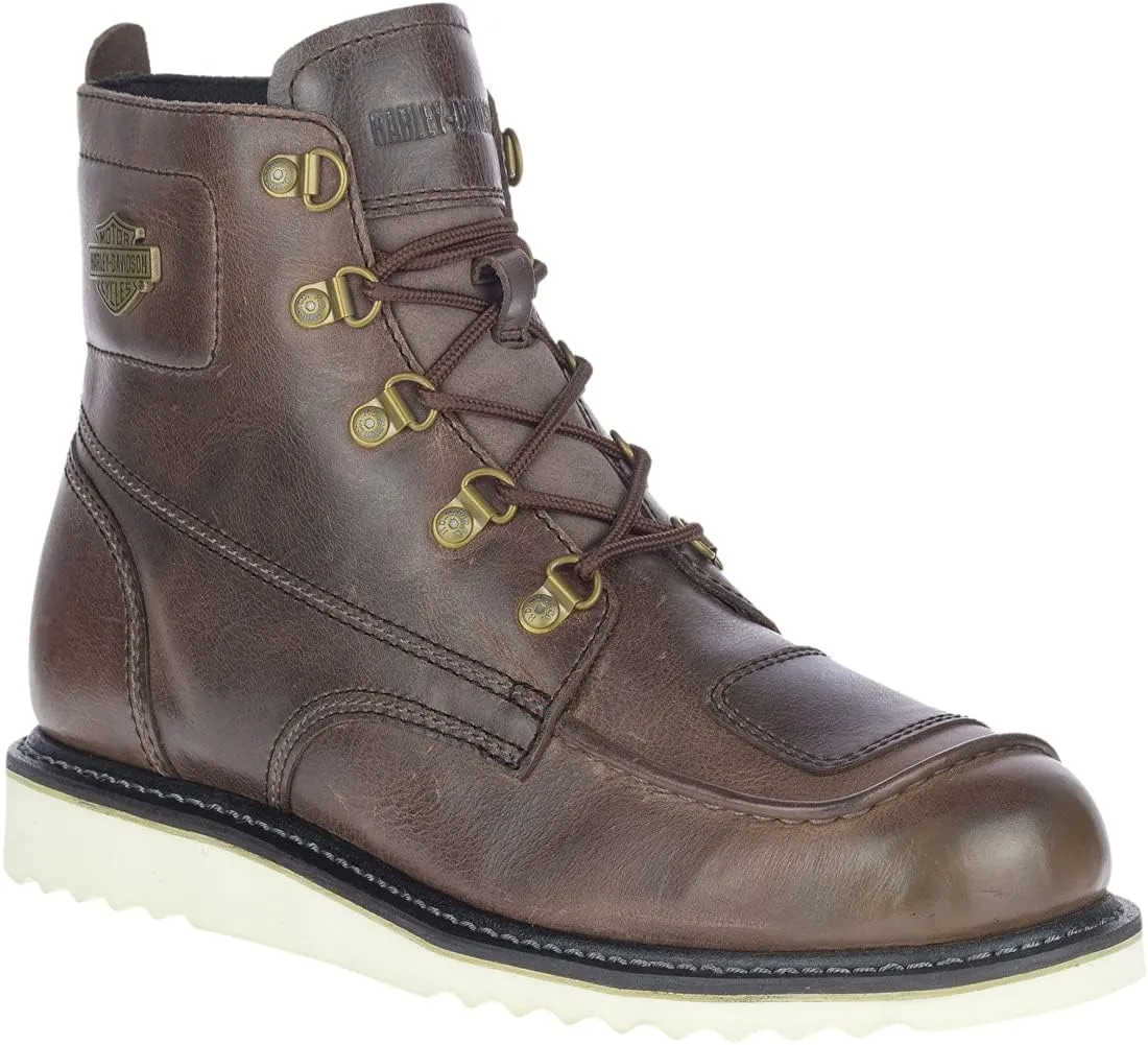 Harley-Davidson Men's Hagerman 5-Inch Brown Motorcycle Riding Boots