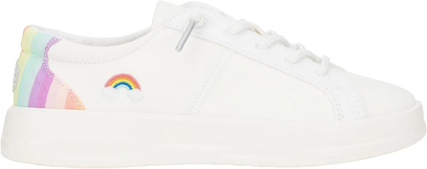 Hey Dude Kids Karina Sparkle (Little Kid/Big Kid) - Sneakers for Kids - Canvas Upper - Cotton Lining