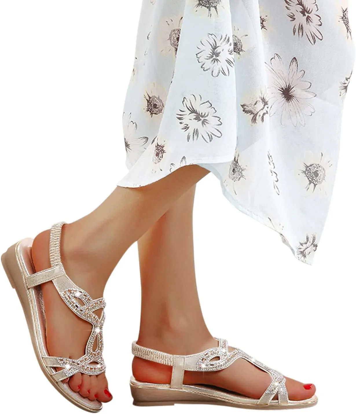 High Arch Support Slippers Women Cute White Walking Sandals for Women Brown Dressy Sandals Women Womens Orthopedic Work Shoes Size 11 Orthopedic Flip Flops Men Platform Wedge Sandals