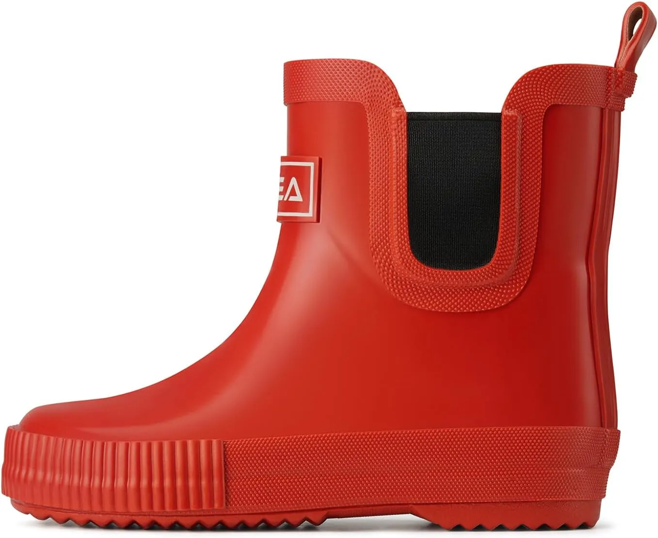 HISEA Kids Ankle Rain Boots Waterproof Deck Rubber Shoes for Boys Girls (Toddler/Little Kid/Big Kid)
