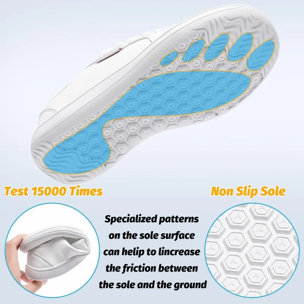 HOBIBEAR Womens Mens Wide Minimalist Barefoot Sneakers Zero Drop Shoes Lightweight Comfortable