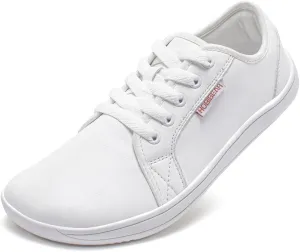 HOBIBEAR Womens Mens Wide Minimalist Barefoot Sneakers Zero Drop Shoes Lightweight Comfortable