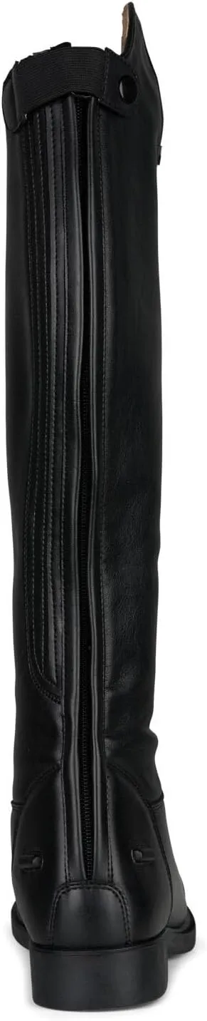 HORZE Rover Women's Synthetic Leather Dressage Tall Riding Boots | All-Weather, Water-Resistant with Rear Zipper