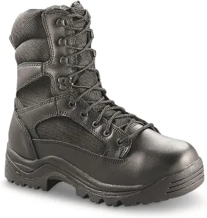 HQ ISSUE Men's Waterproof Classic 8" Side Zip Desert Tactical Boots