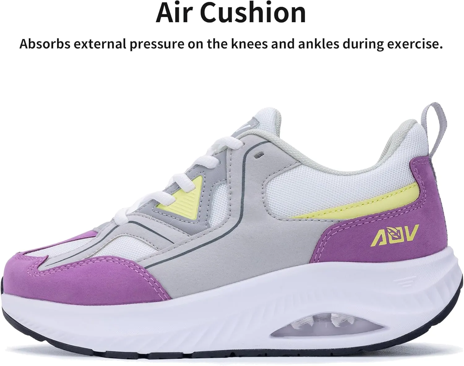 IIV Wide Toe Box Shoes for Women | Arch Support Walking Tennis Sneakers | Orthotic Shoes for Bunions, Plantar Fasciitis