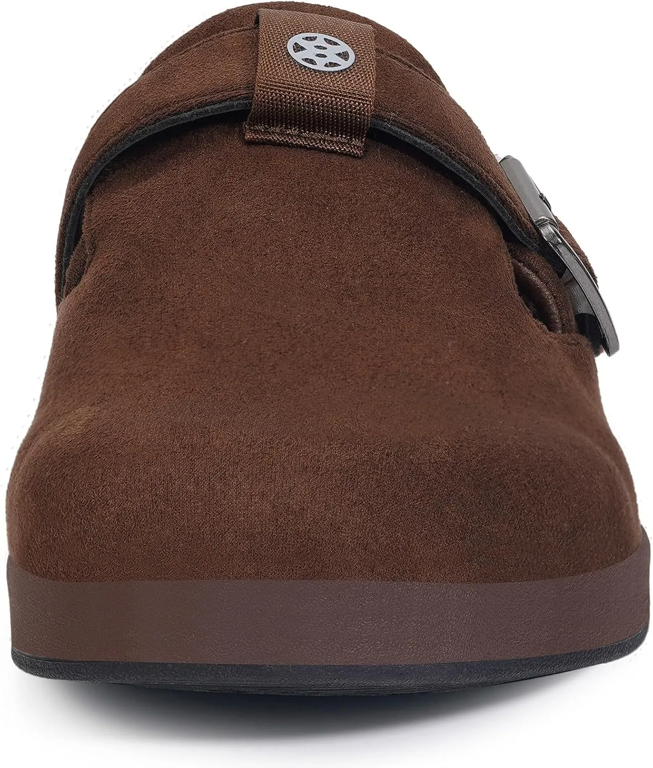 Intini Womens Mens Suede Clogs Leather Mules Slip on Sandals Potato Shoes House Slippers with Arch Support