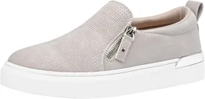 Jeossy Women's Slip On Shoes Casual Fashion Sneakers 8010 Arch Support Loafers for Women with Zipper