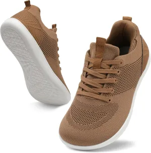 JIASUQI Men's Walking Shoes Wide Toe Sneakers with Arch Support Barefoot Shoes for Men