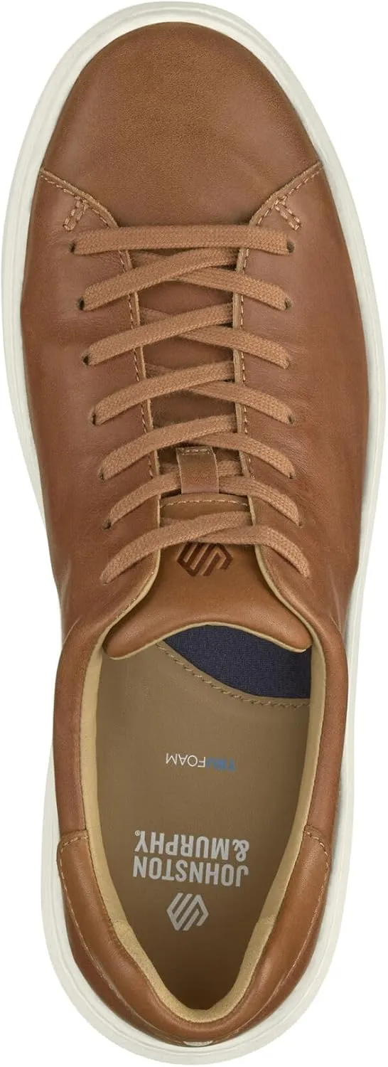Johnston & Murphy Anders Lace-to-Toe Men’s Shoe – Leather Sneakers