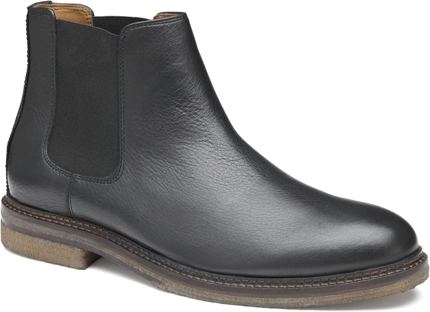 Johnston & Murphy Calder Chelsea Shoes for Men – Casual & Dress Leather Boots for Men for Work & Daily Wear