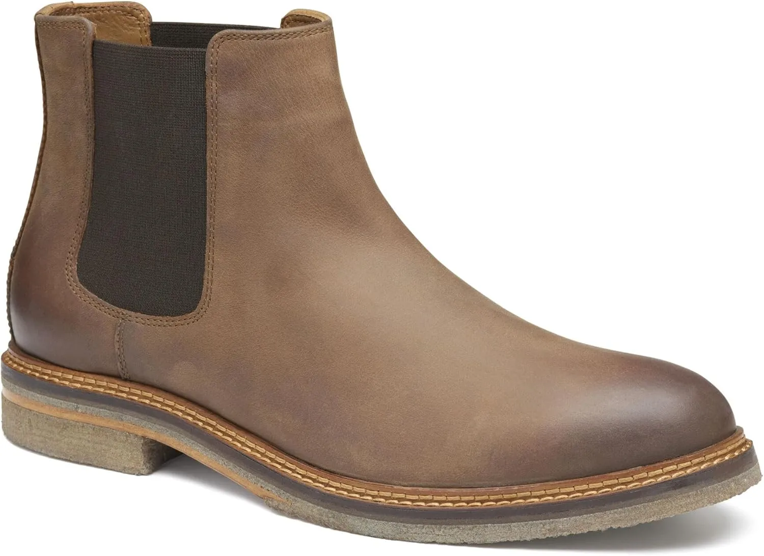Johnston & Murphy Calder Chelsea Shoes for Men – Casual & Dress Leather Boots for Men for Work & Daily Wear