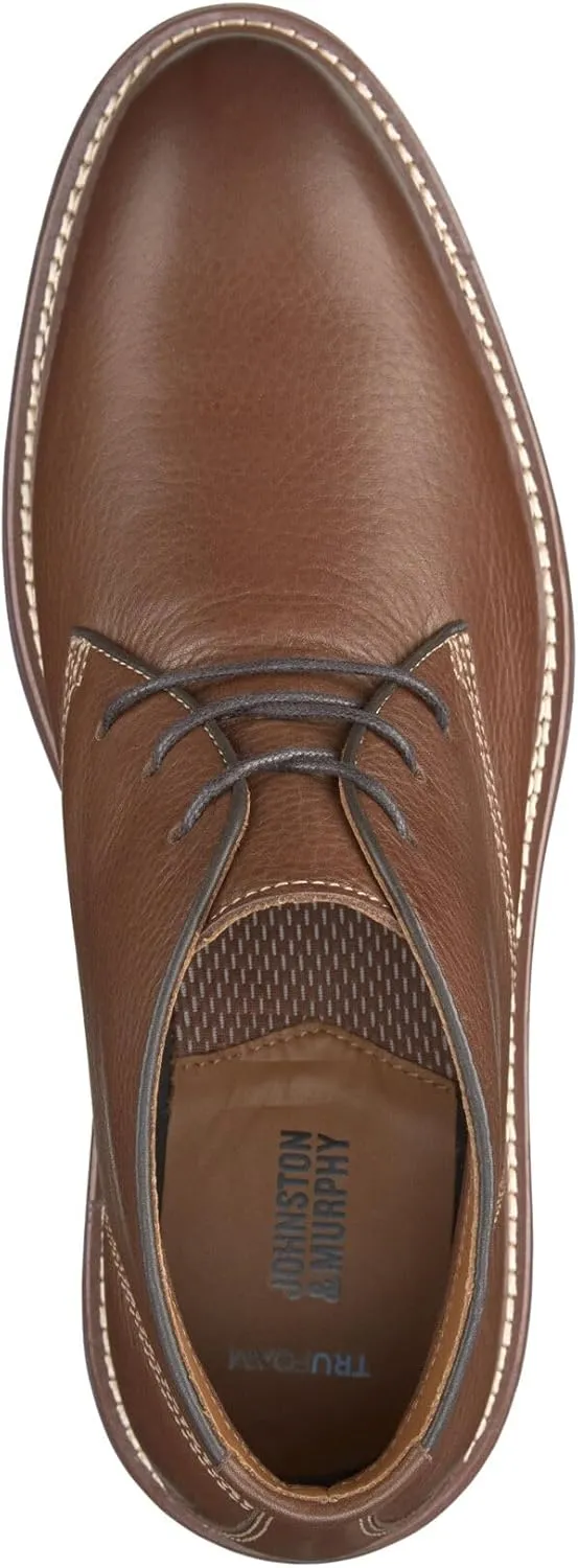 Johnston & Murphy Upton Chukka Boots for Men – Casual & Dress Leather Shoes for Men for Work & Daily Wear
