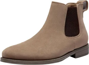 Jousen Men's Chelsea Boots Suede Casual