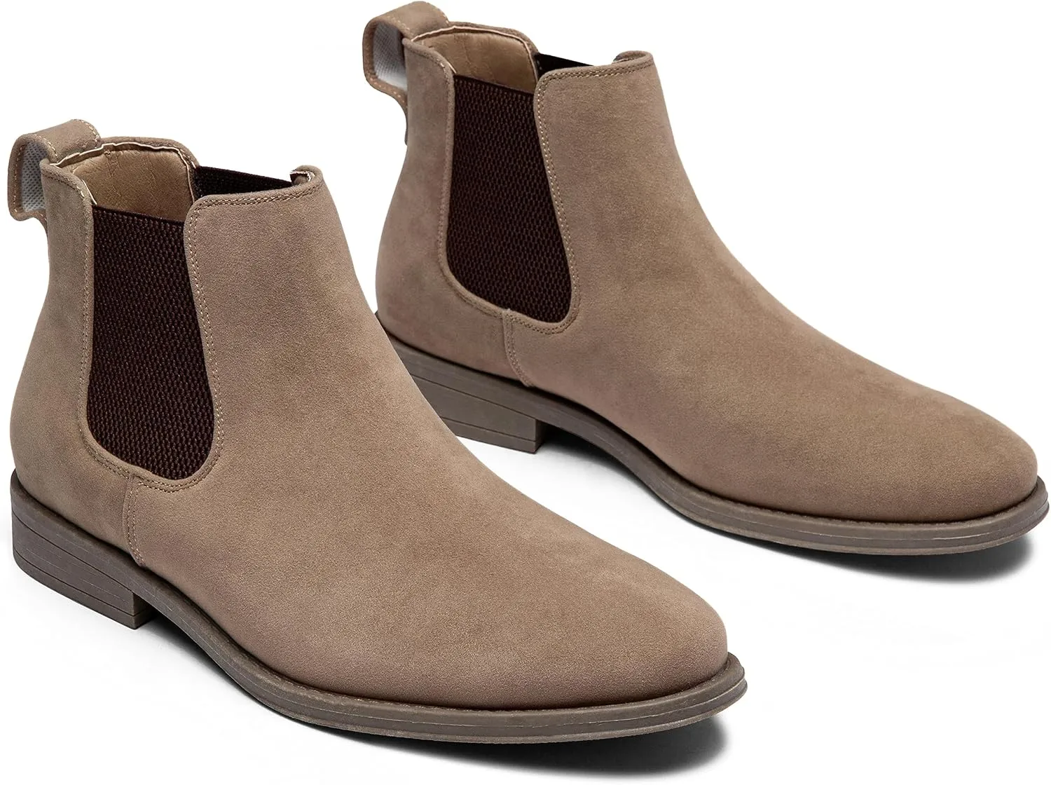Jousen Men's Chelsea Boots Suede Casual