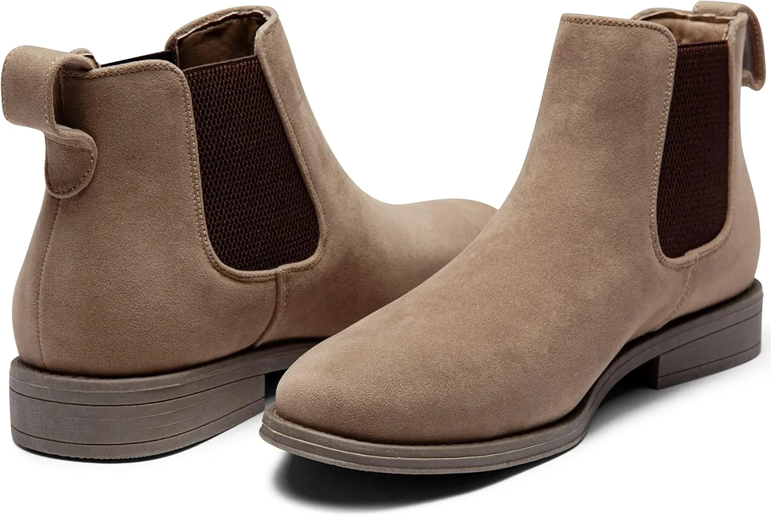 Jousen Men's Chelsea Boots Suede Casual