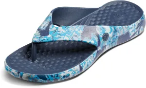 Joybees Mens Casual Flip Flops, Comfortable Thong Sandals with Arch Support for Beach and Pool, Water Friendly