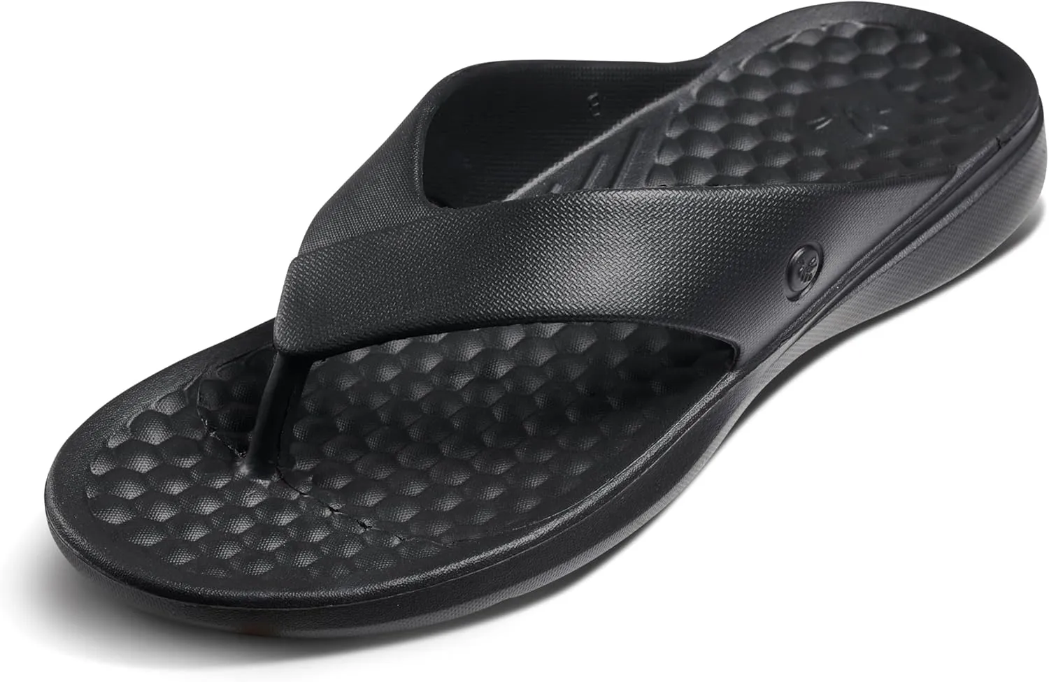 Joybees Mens Casual Flip Flops, Comfortable Thong Sandals with Arch Support for Beach and Pool, Water Friendly