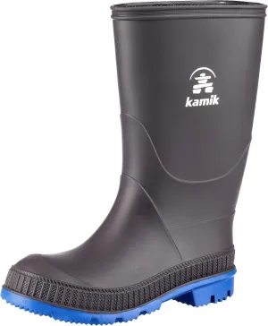 Kamik Kids Stomp Waterproof Rain Boots,Olive,