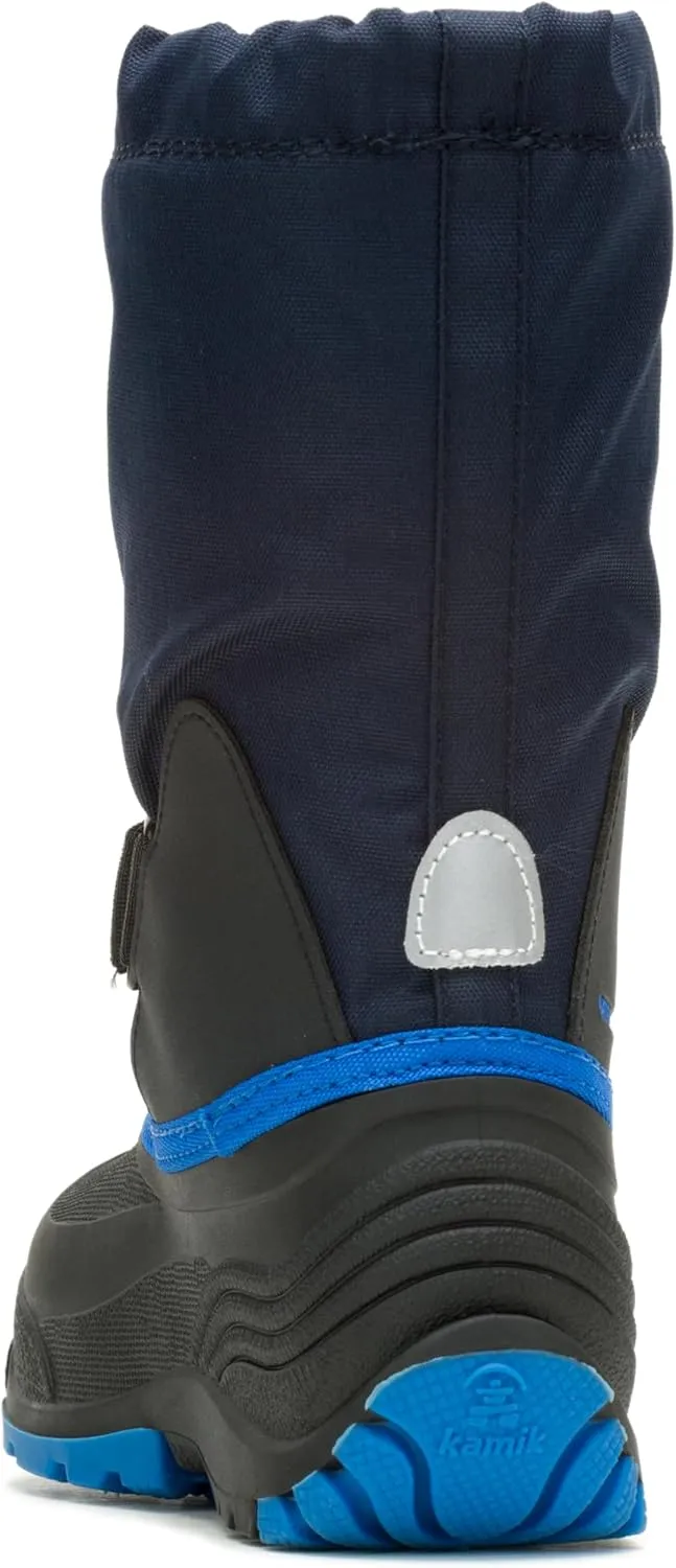 Kamik Kids Waterbug 5, Waterproof Winter Boots,Dark Olive,