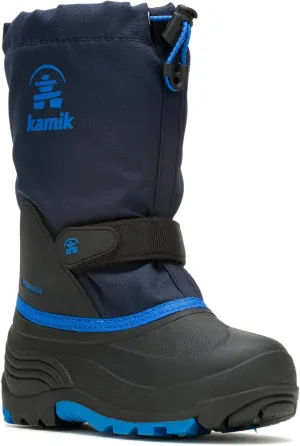 Kamik Kids Waterbug 5, Waterproof Winter Boots,Dark Olive,