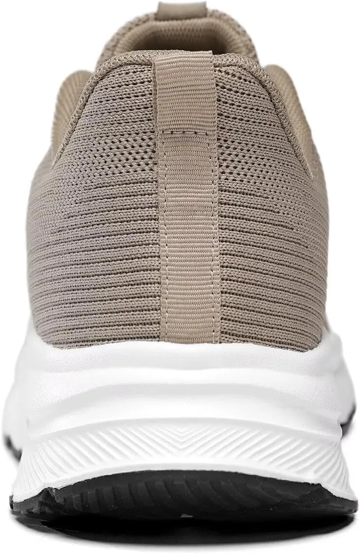 KDN Men's Wide Toe Box Shoes Cushioned Road Running Shoes Non Slip Mens Walking Sneakers for Wide Feet Comfortable Athletic Gym Workout Shoes Wide Width