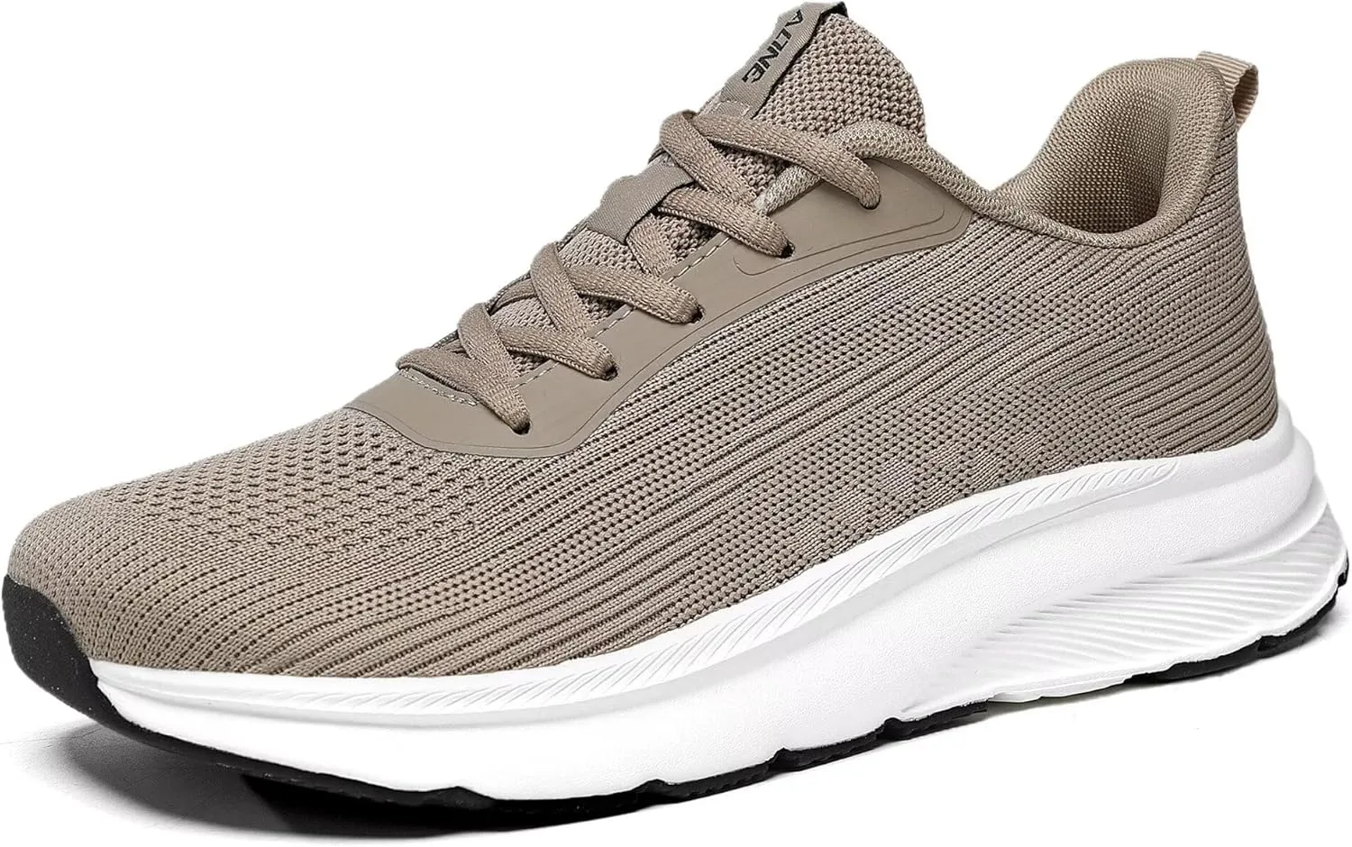 KDN Men's Wide Toe Box Shoes Cushioned Road Running Shoes Non Slip Mens Walking Sneakers for Wide Feet Comfortable Athletic Gym Workout Shoes Wide Width